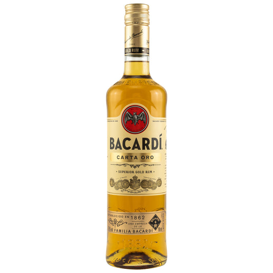 BACARDI - Carta Oro Superior Gold Rum - 37,5% Vol.