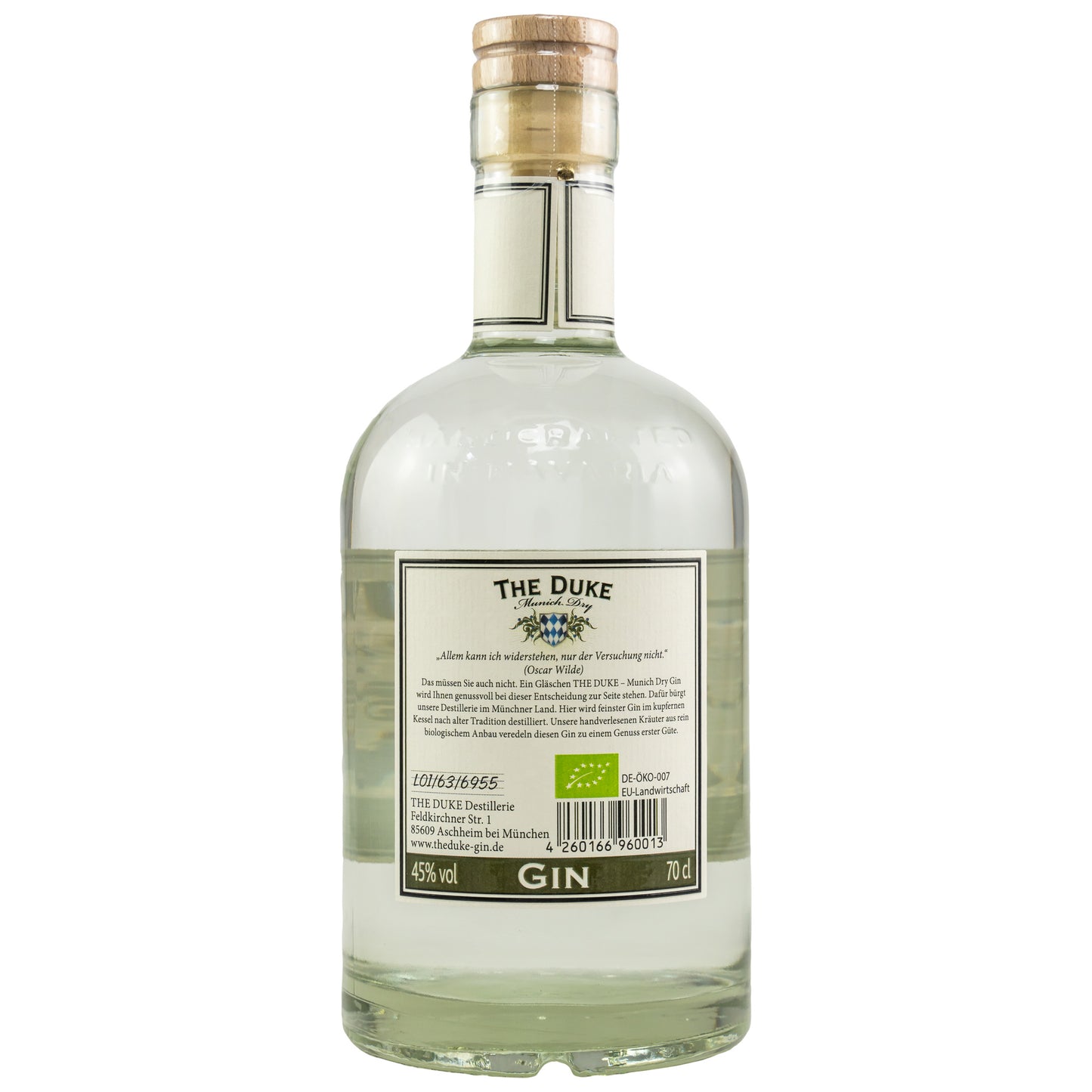 THE DUKE - Munich Dry Gin - 45% Vol.