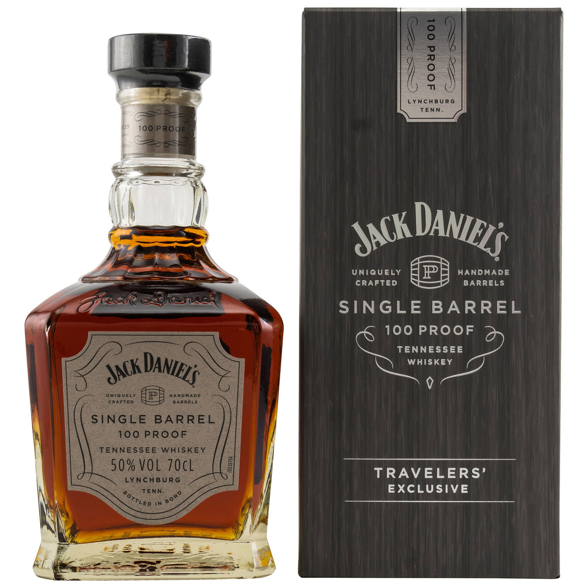Jack Daniel's Single Barrel 100 Proof Flasche mit Geschenkverpackung