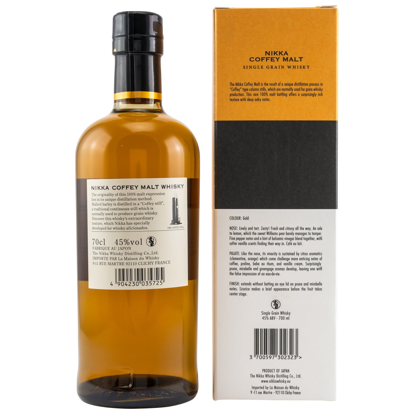 NIKKA - Coffey Malt Whisky - 46% Vol.