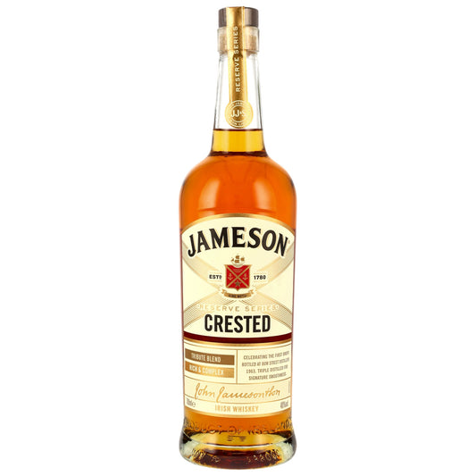 JAMESON - Crested Irish Whiskey - 40% Vol. – 0,7 Liter