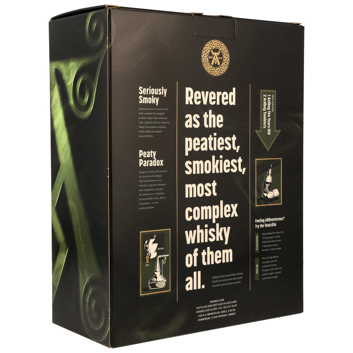 ARDBEG - 10 Jahre Geschenkset The Ultimate - 46% Vol.