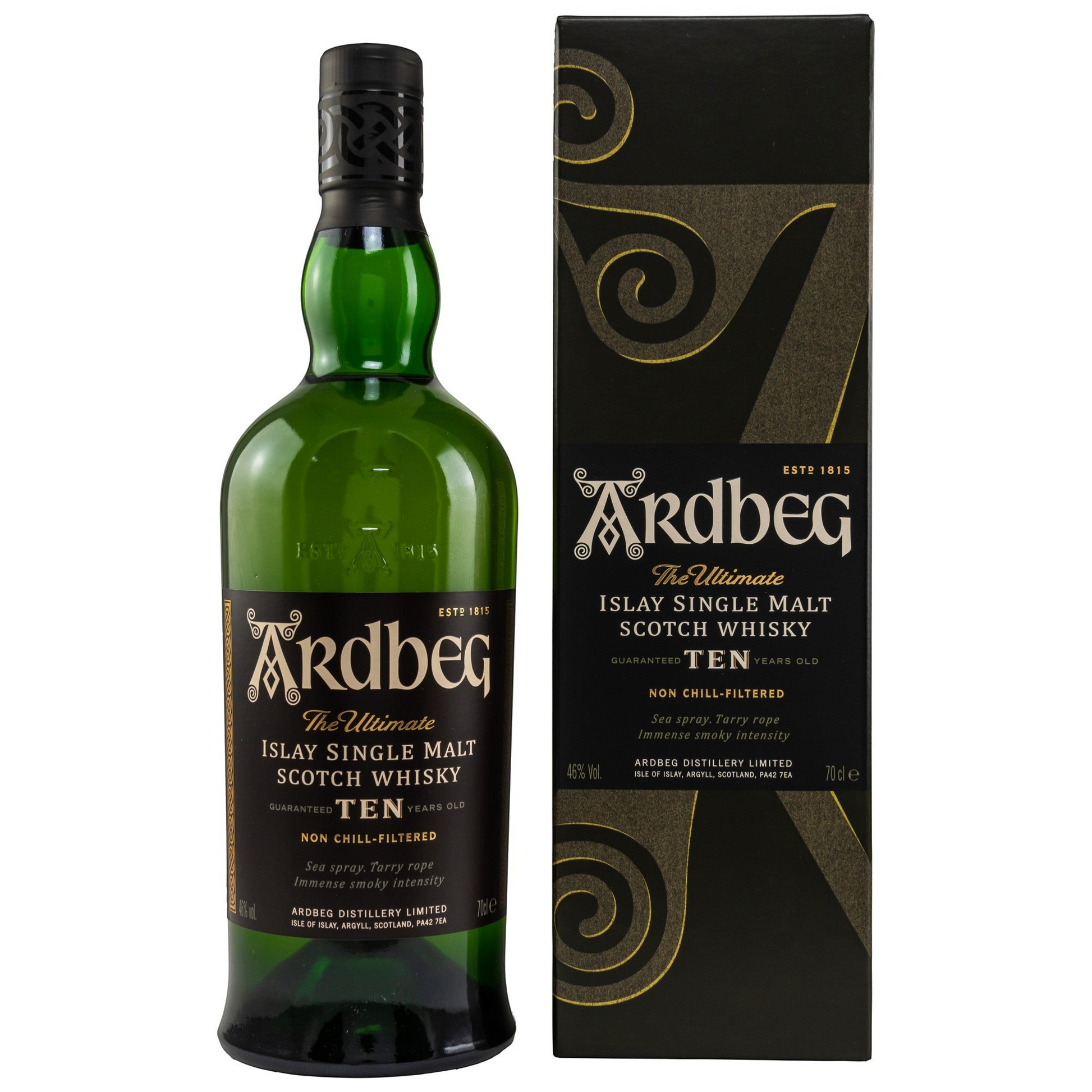 ARDBEG - 10 Jahre - 46% vol. - Schwarzbach Spirits