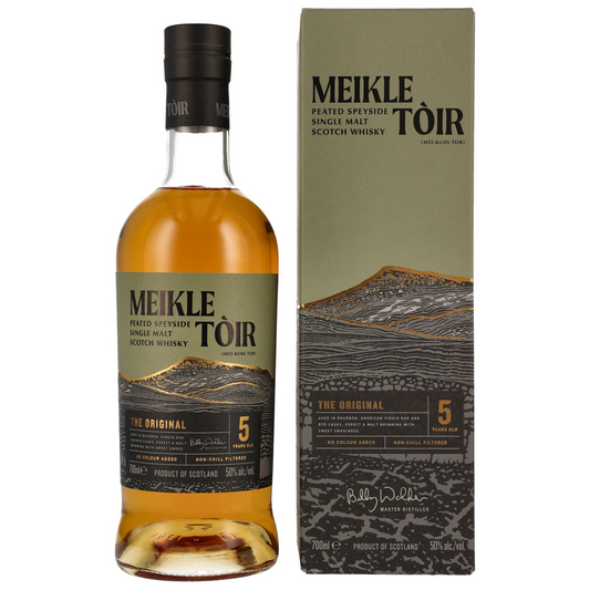 MEIKLE TOIR - 5 Jahre The Original Heavily Peated - 50% Vol.