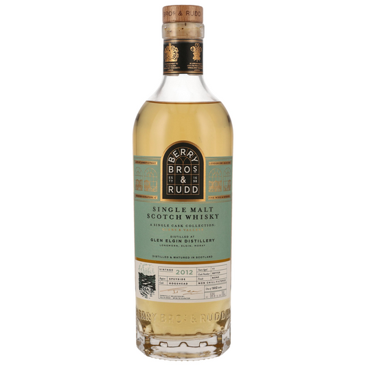 BERRY BROS. & RUDD - Glen Elgin 2012/2024 11 Jahre Cask #807729 Glens & Valleys - 59% Vol.