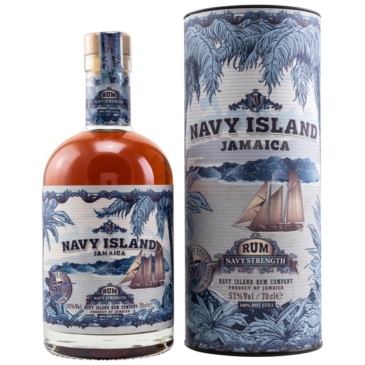 NAVY ISLAND RUM - Navy Strength - 57% Vol.