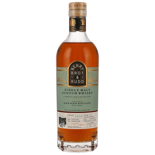 BERRY BROS. & RUDD - Glen Elgin 2008 15 Jahre Cask #805333 Glens & Valley - 55% Vol.