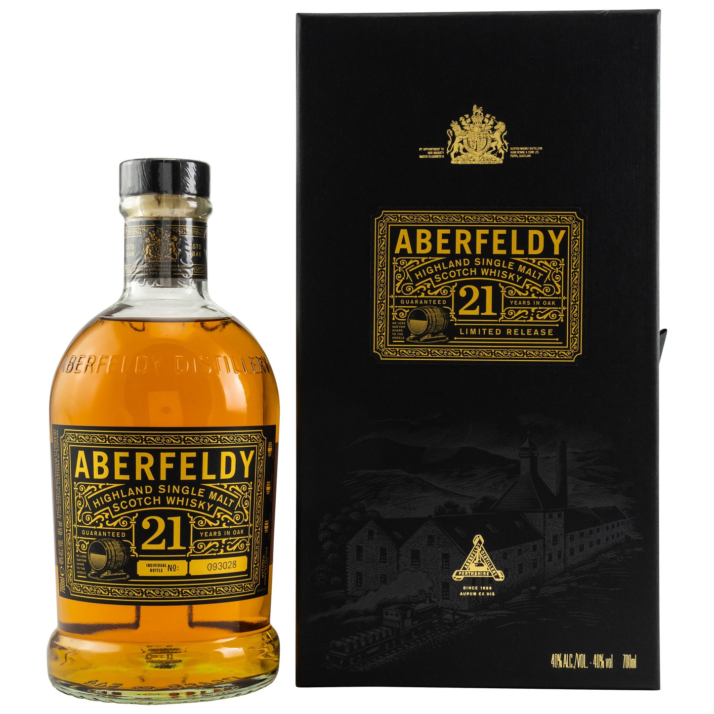 ABERFELDY - 21 Jahre - 40% vol. - Schwarzbach Spirits