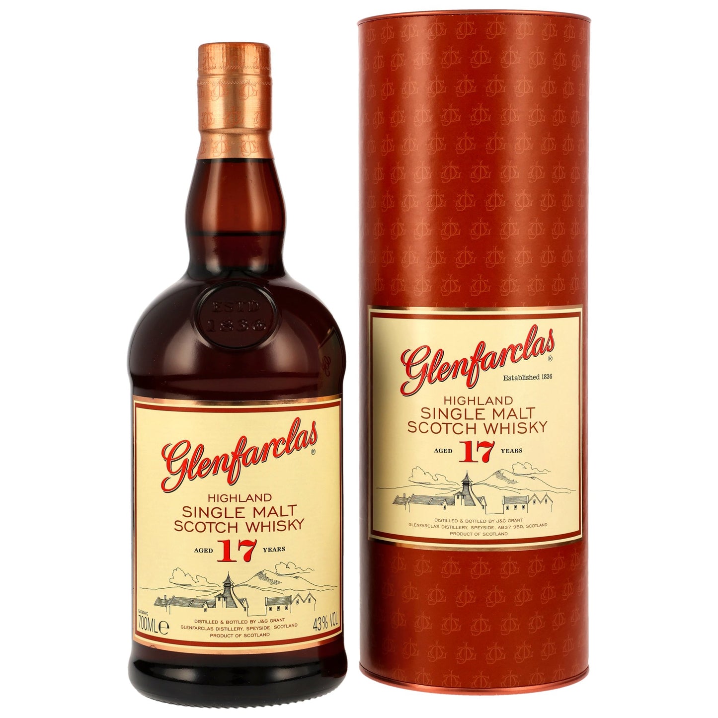 GLENFARCLAS - 17 Jahre - 43% Vol.