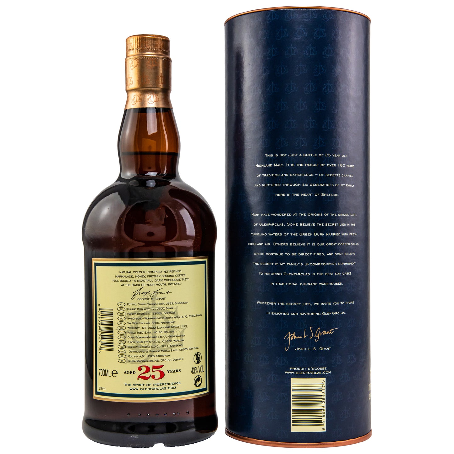 GLENFARCLAS - 25 Jahre - 43% Vol.