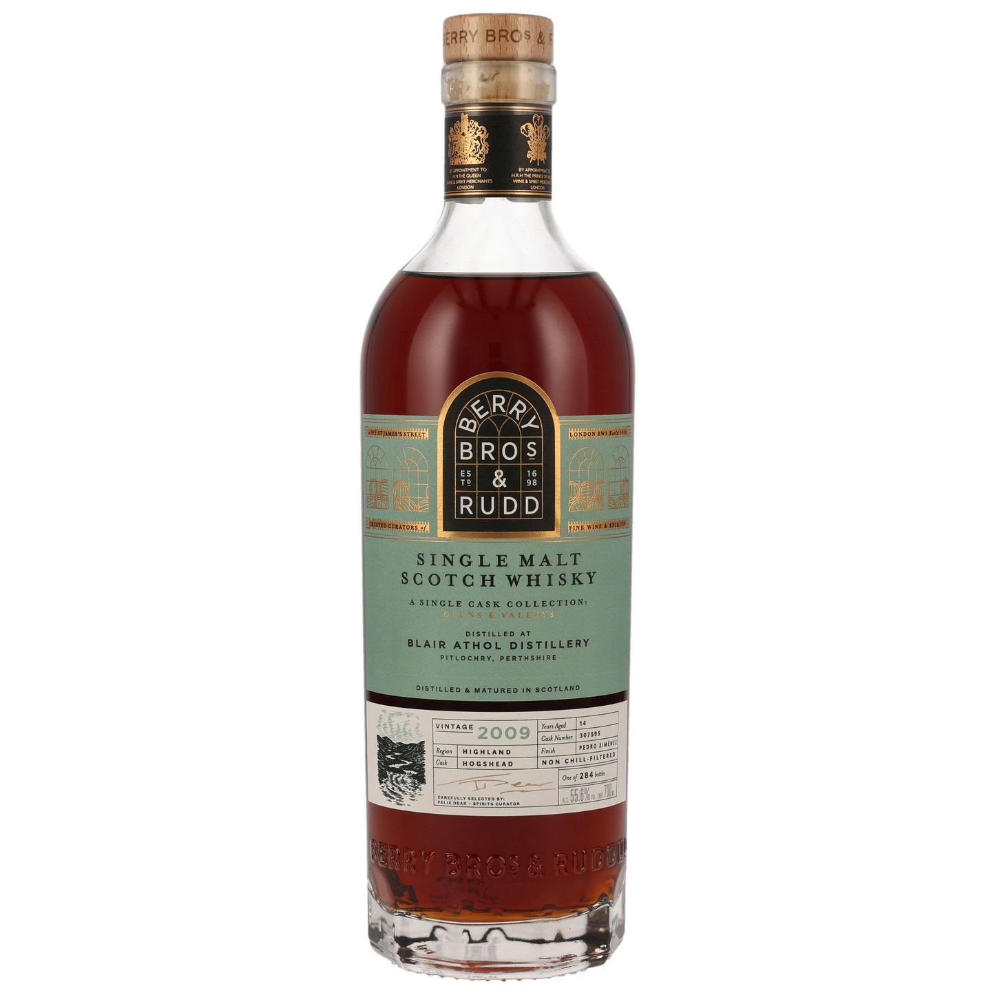 BERRY BROS. & RUDD - Blair Athol 2009/2024 14 Jahre Cask #307595 Glens & Valleys - 55,6% Vol.