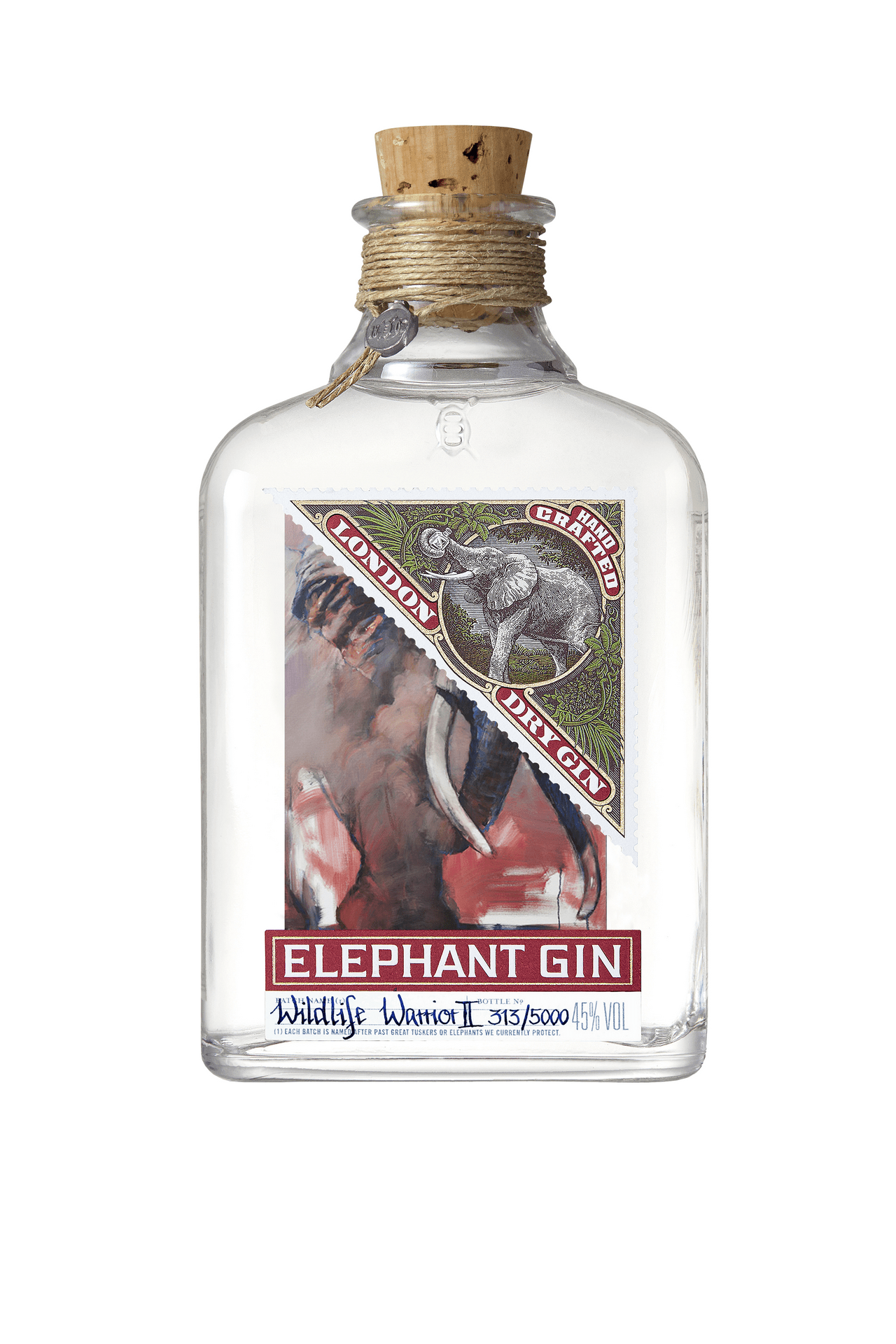 ELEPHANT GIN - Wildlife Warrior London Dry Edition 2 - 45% Vol.