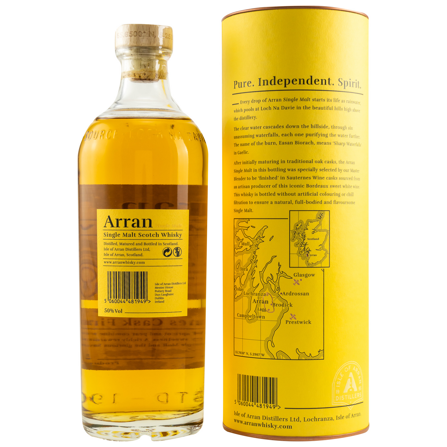 ARRAN - Sauternes Cask Finish - 50% Vol.