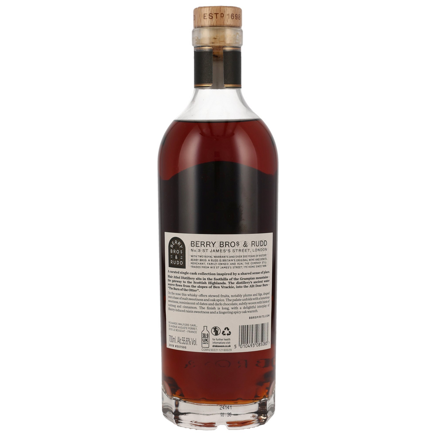 BERRY BROS. & RUDD - Blair Athol 2009/2024 14 Jahre Cask #307595 Glens & Valleys - 55,6% Vol.