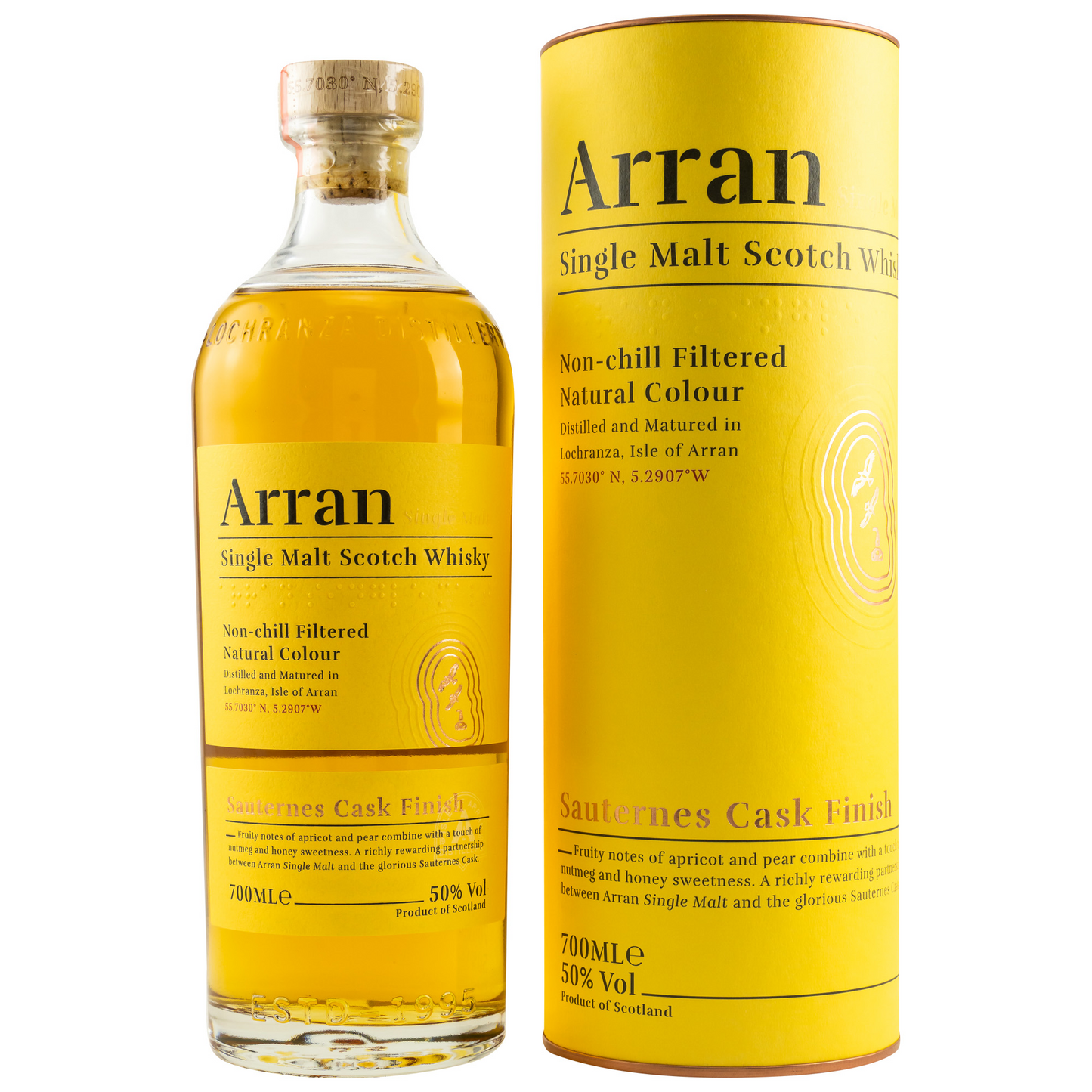 ARRAN - Sauternes Cask Finish - 50% Vol.