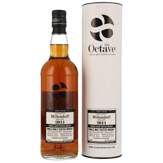 DUNCAN TAYLOR - Miltonduff 2011/2024 13 Jahre Cask #8343619 - 54,3% Vol.