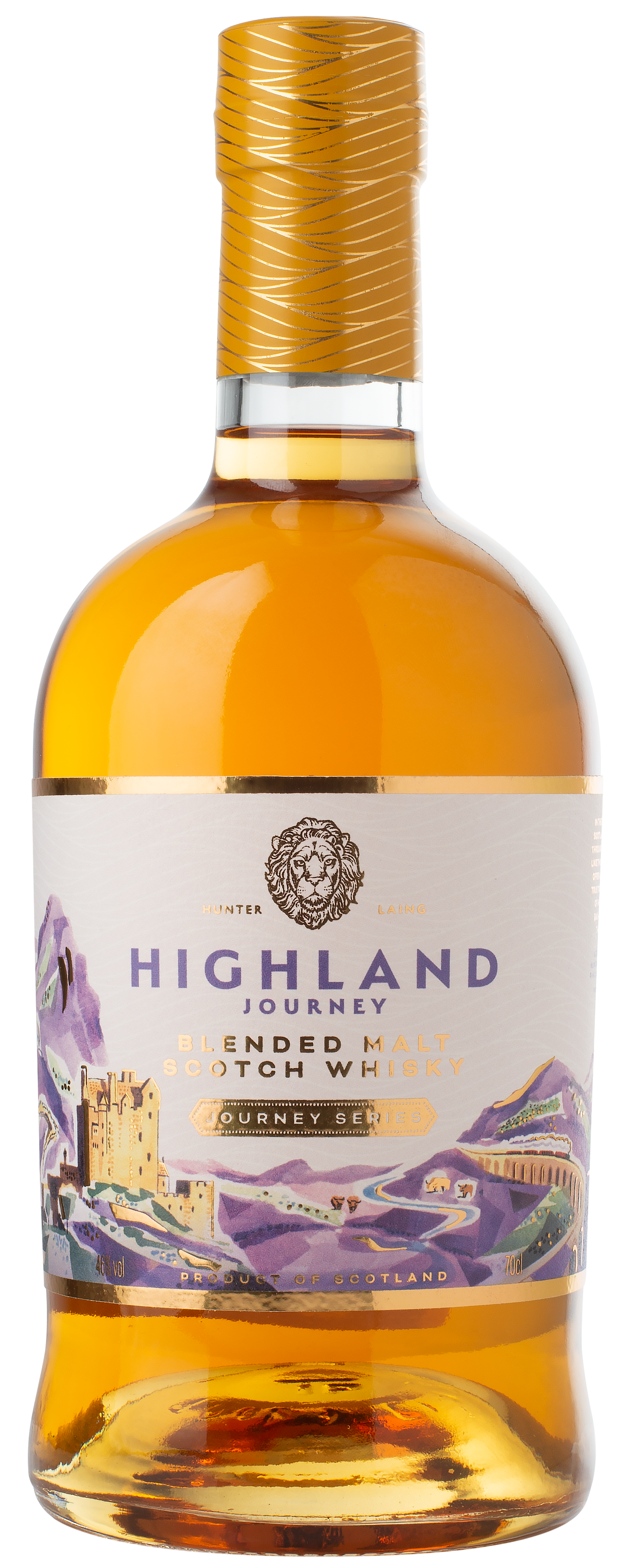 HUNTER LAING - Highland Journey - 46% Vol. - Schwarzbach Spirits