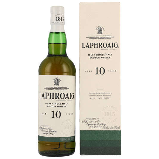 LAPHROAIG - 10 Jahre - 40% vol. - Schwarzbach Spirits
