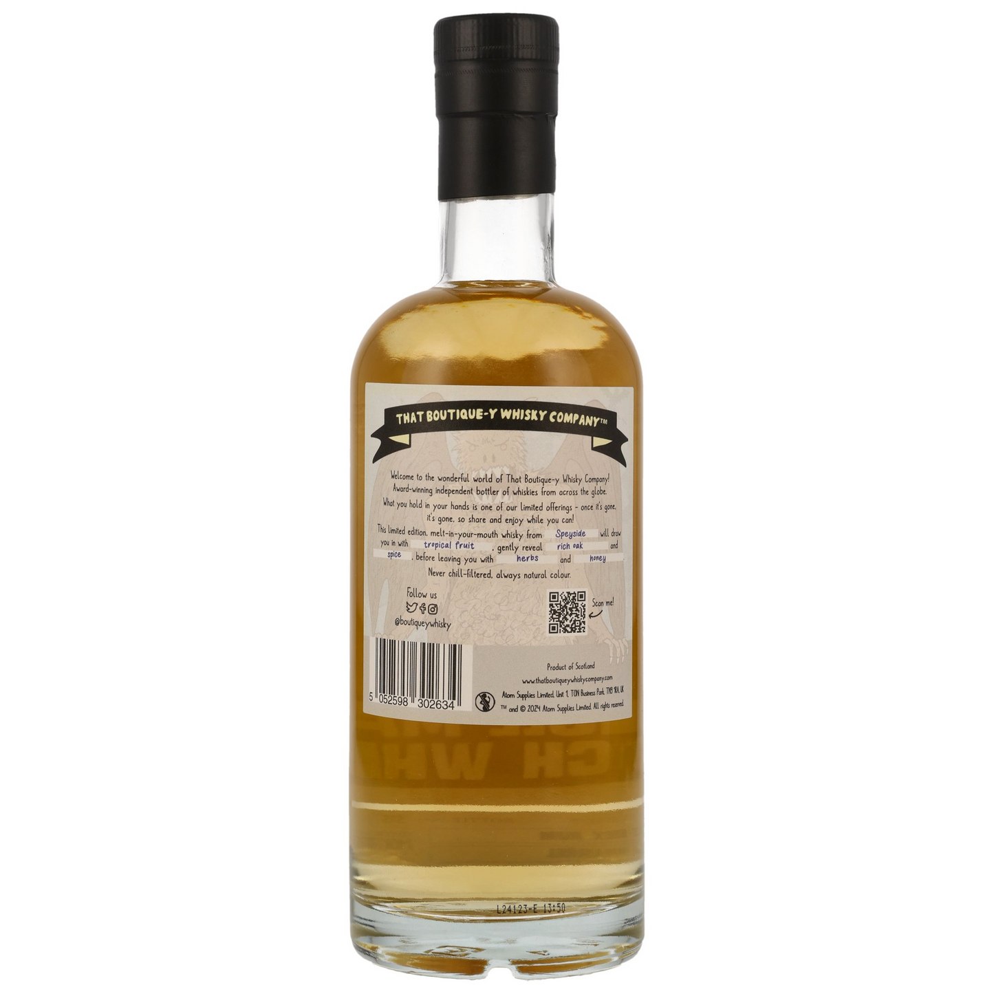 MORTLACH - 10 Jahre Single Malt (That Boutique-Y Whisky Company) - 45,8% Vol.