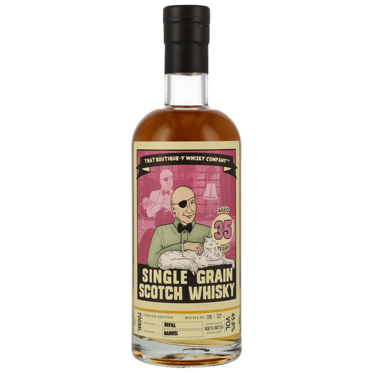 NORTH BRITISH - 35 Jahre Single Grain (That Boutique-Y Whisky Company) - 45,8% Vol.