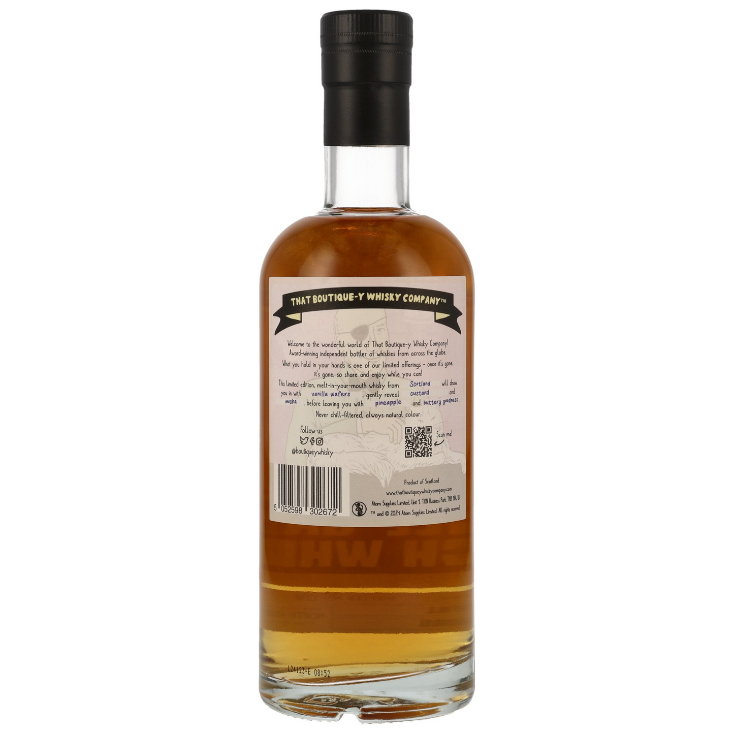 NORTH BRITISH - 35 Jahre Single Grain (That Boutique-Y Whisky Company) - 45,8% Vol.