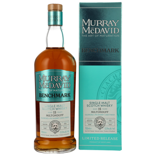 MILTONDUFF - 2008/2024 -15 Jahre Oloroso/PX Cask - 53,9% Vol.