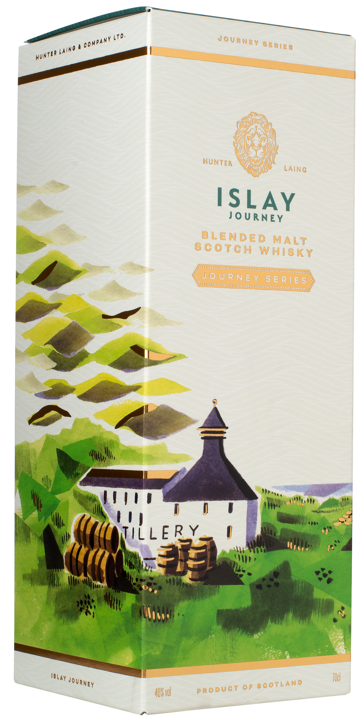 HUNTER LAING - Islay Journey - 46% Vol. - Schwarzbach Spirits