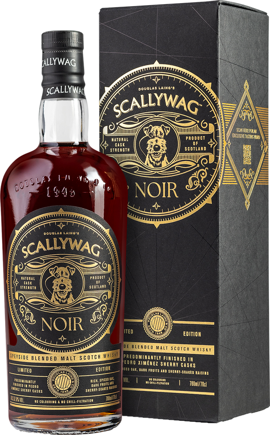 SCALLYWAG - Noir Edition Speyside Blended Malt - 52,8% Vol.