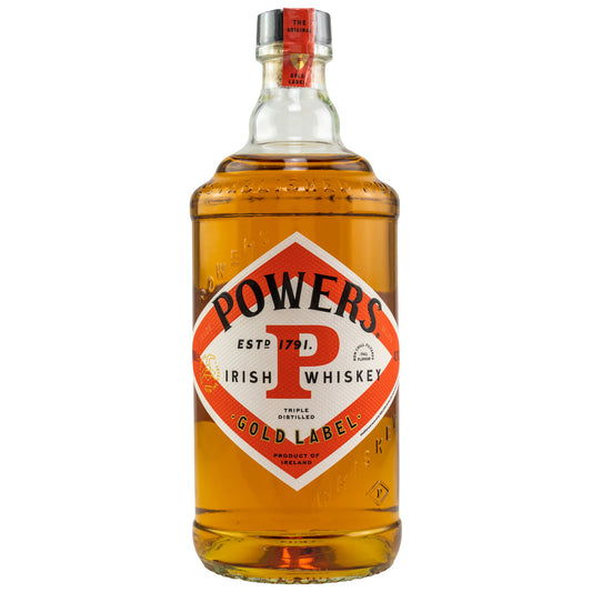 POWERS - Gold Label Irish Whiskey - 43,2% Vol. – 0,7 Liter
