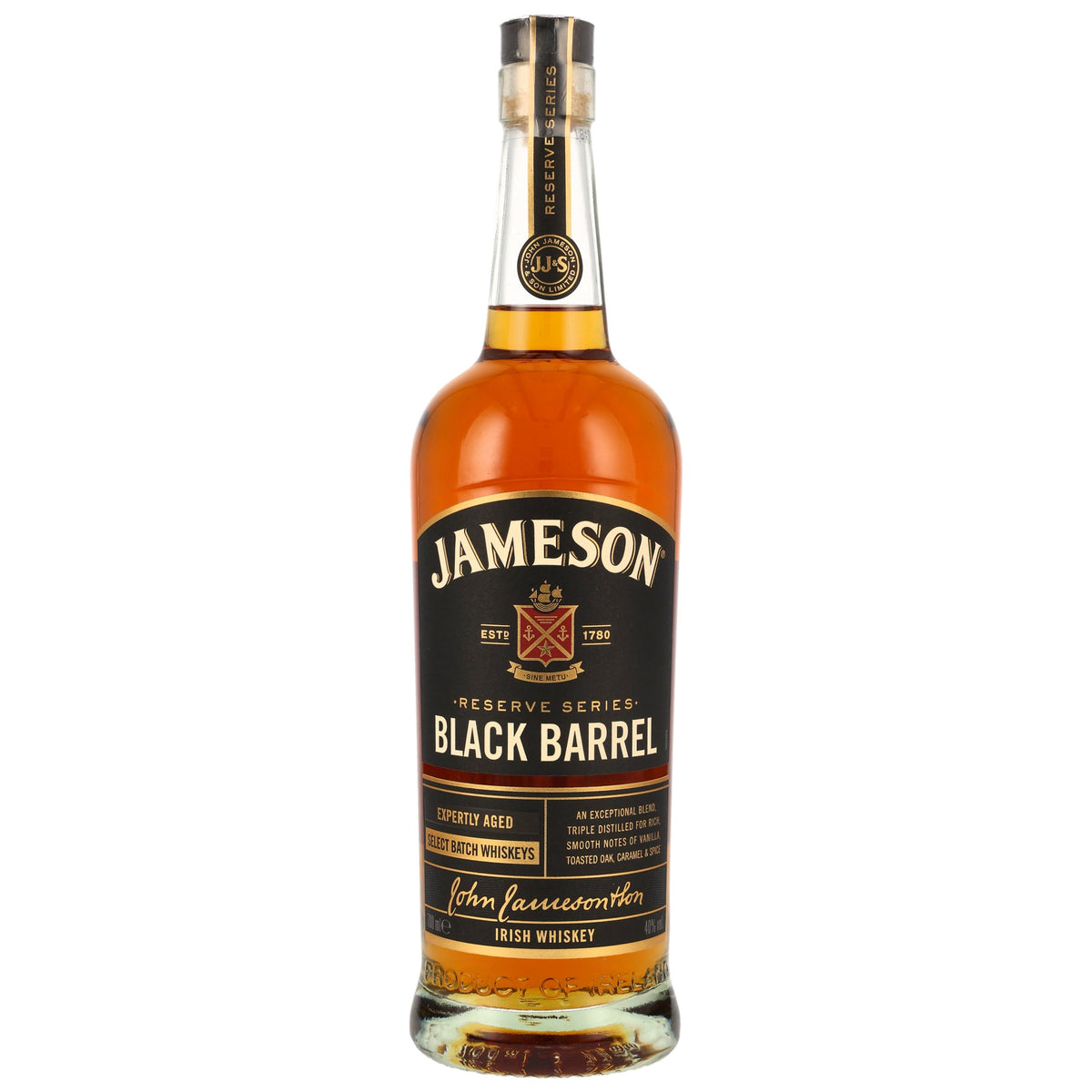 JAMESON - Black Barrel Irish Whiskey - 40% Vol. – 0,7 Liter