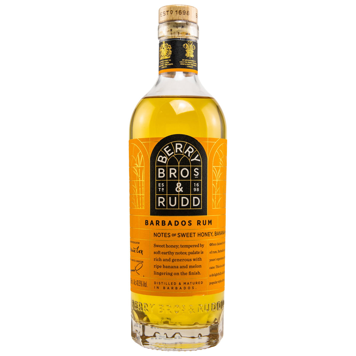 Barbados Rum Classic Range von Berry Bros. & Rudd – Produktansicht