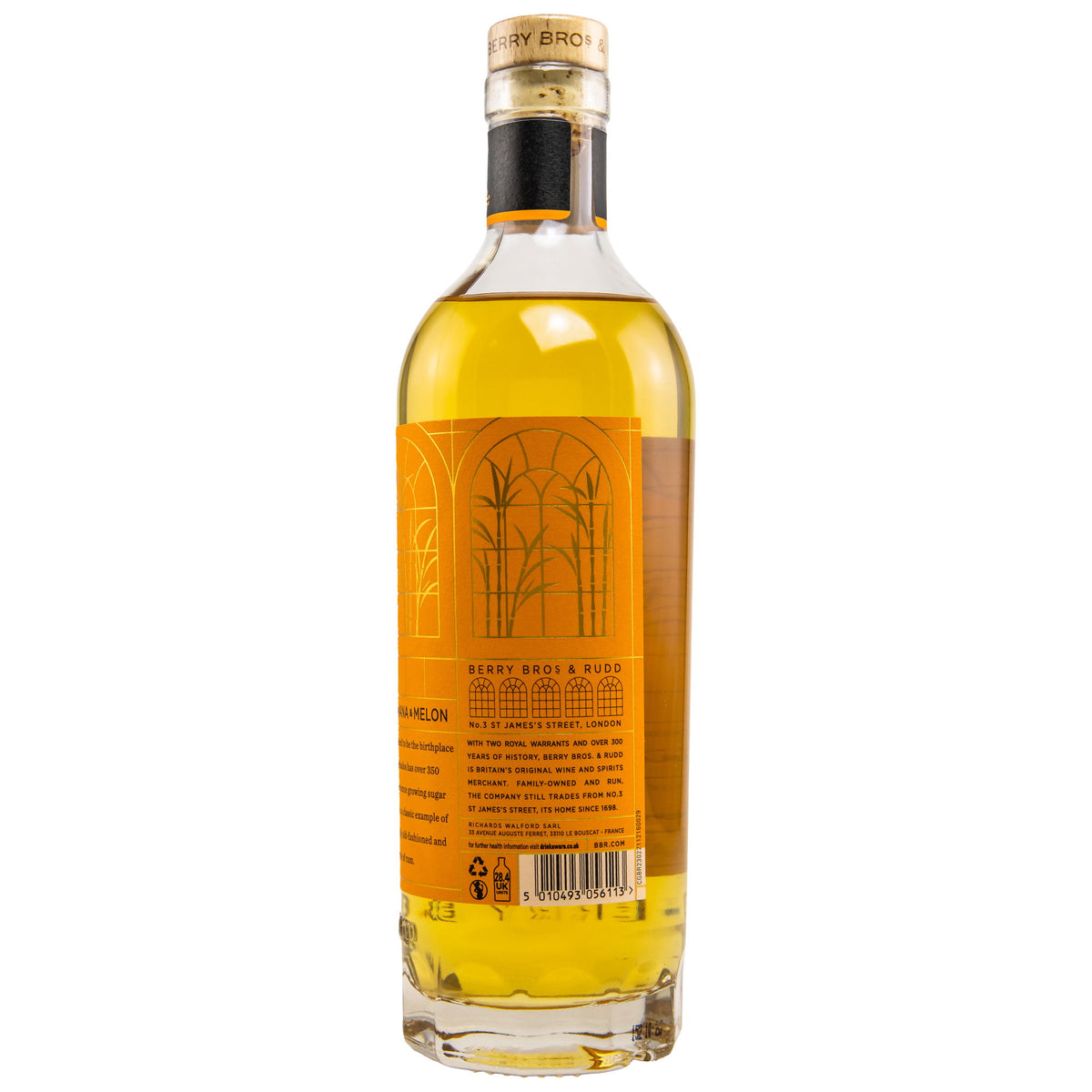 Barbados Rum Classic Range von Berry Bros. & Rudd – Detailansicht