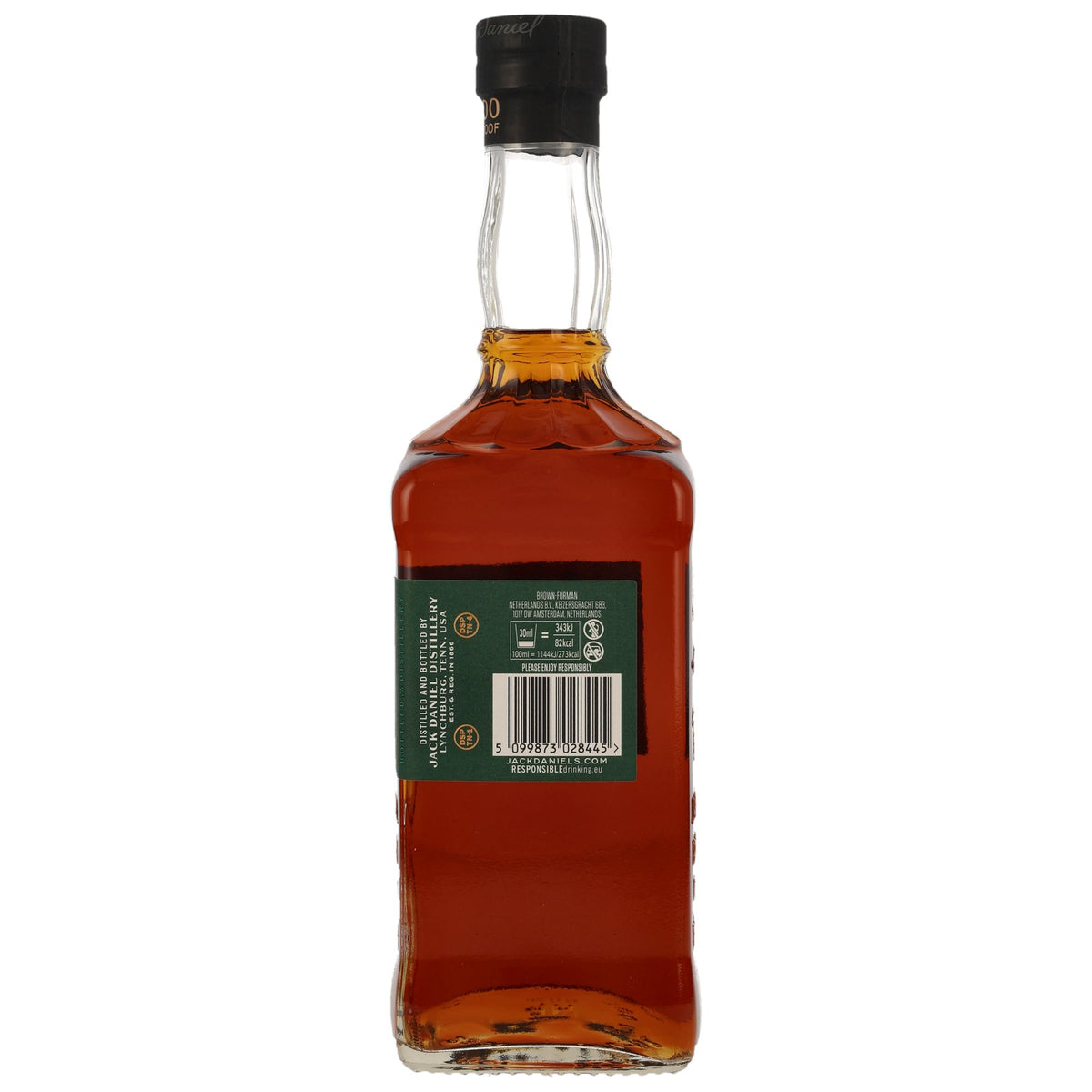 Jack Daniel's Bonded Rye Rückansicht