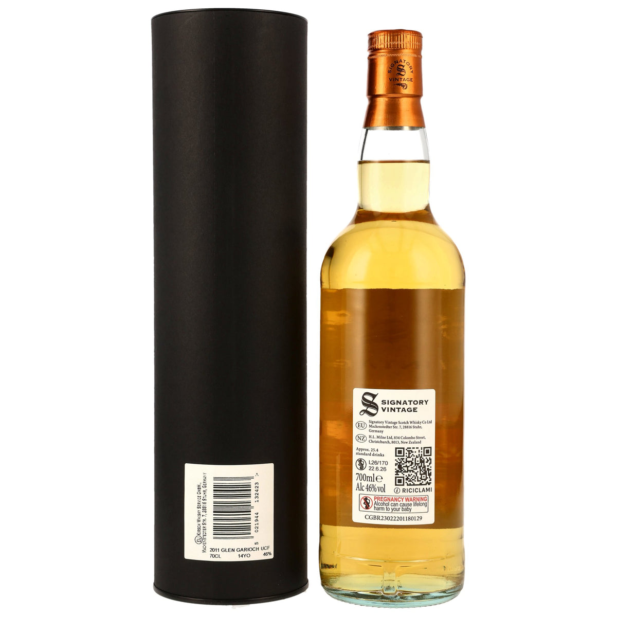 Glen Garioch 2011 14 Jahre Signatory Produktansicht