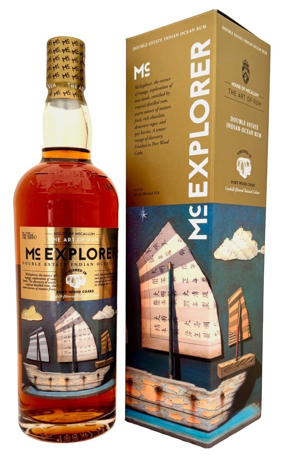 Mc Explorer - Rum Port Wood Finish - 43,5% Vol.