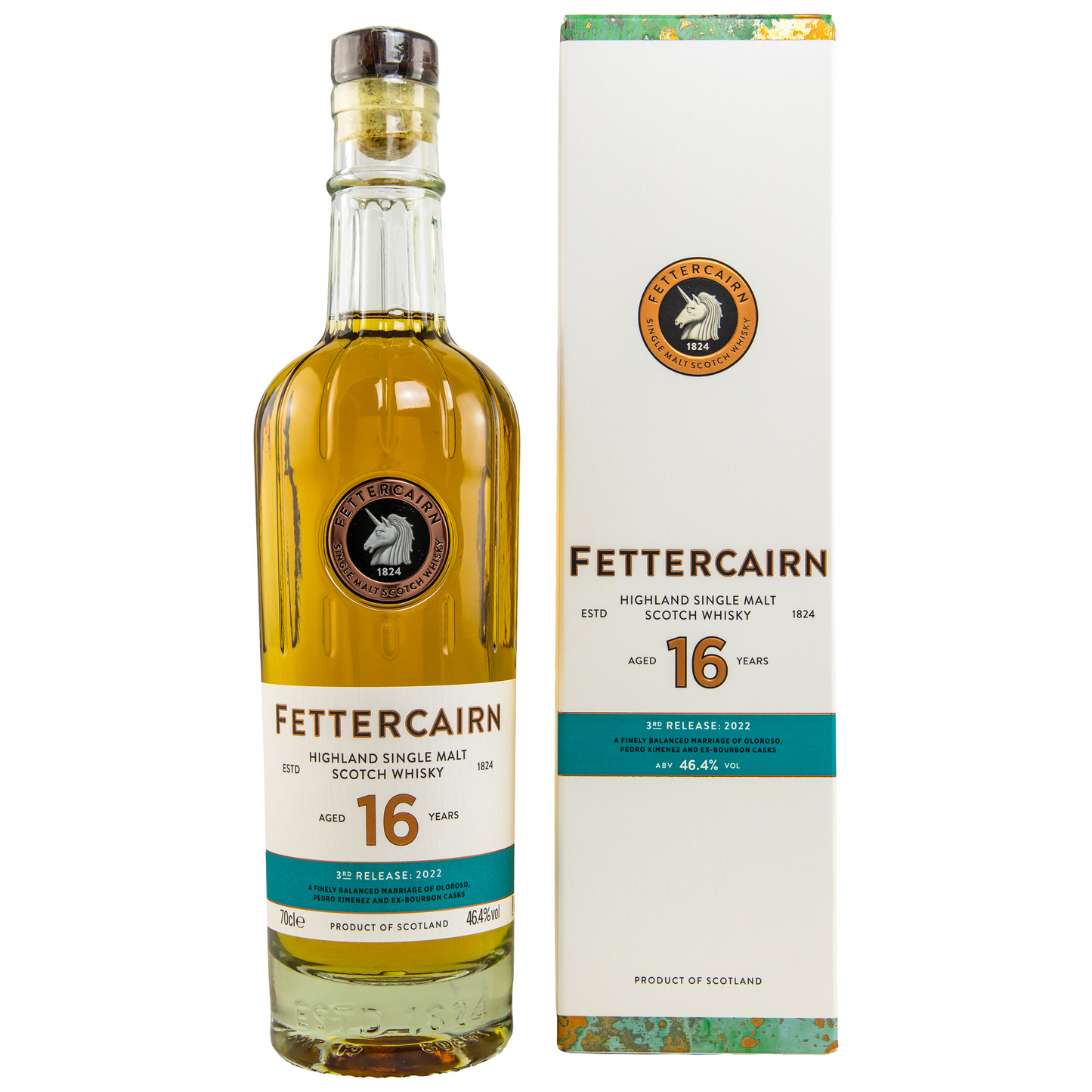 FETTERCAIRN  - 16 Jahre - 46,4% vol. - Schwarzbach Spirits