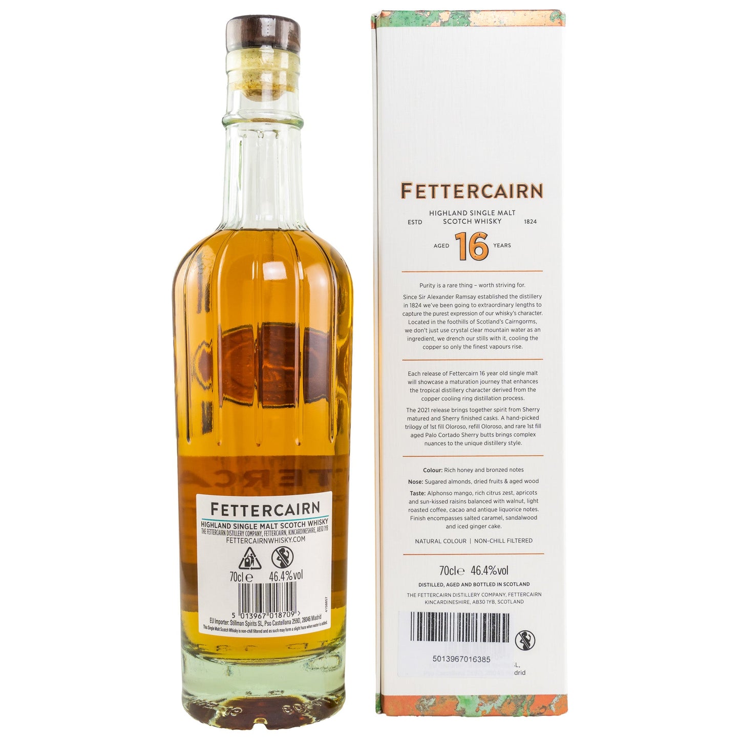 FETTERCAIRN  - 16 Jahre - 46,4% vol. - Schwarzbach Spirits