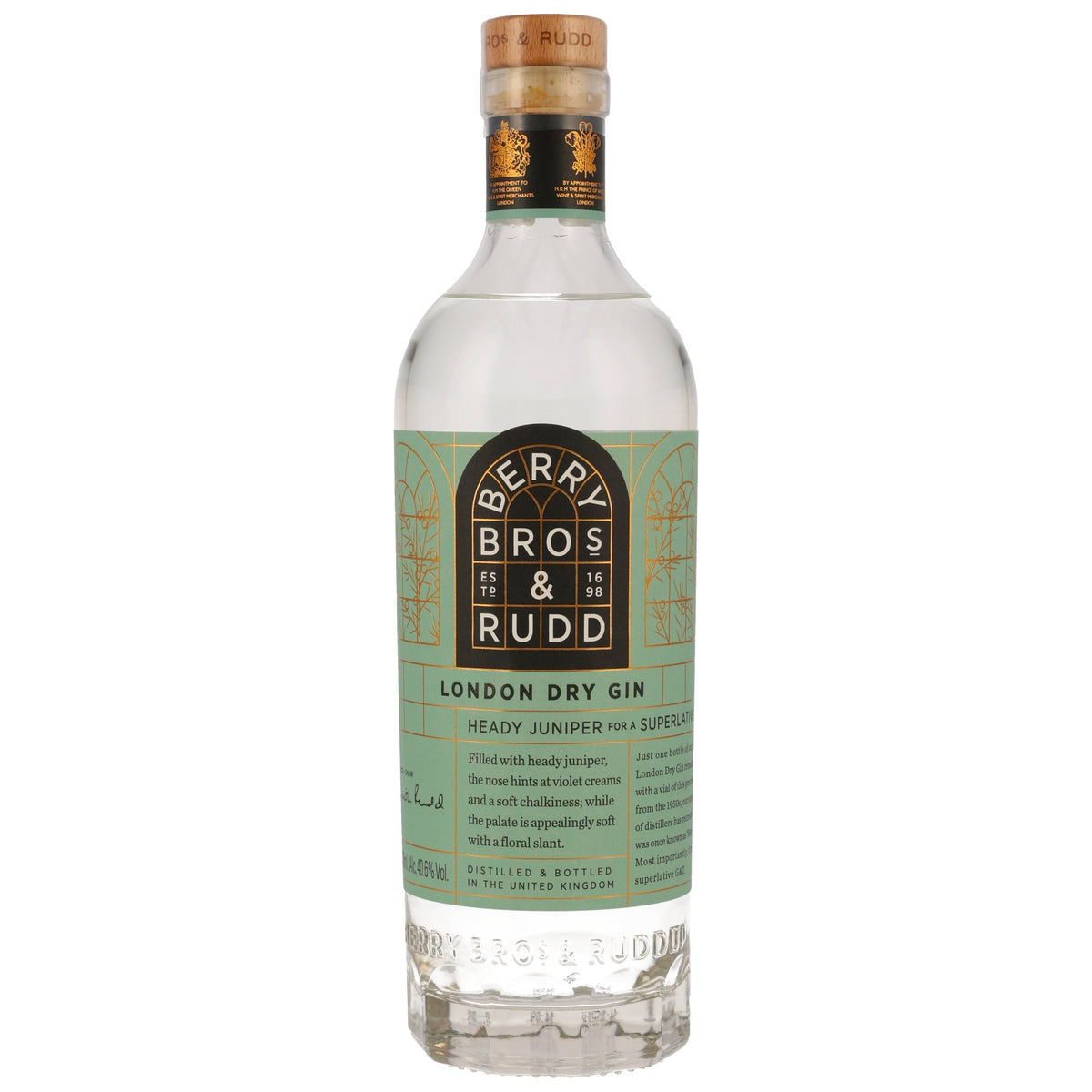 Berry Bros. & Rudd London Dry Gin – Produktansicht