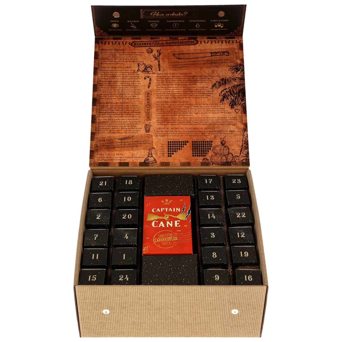Rum Adventskalender 2026 Produktansicht