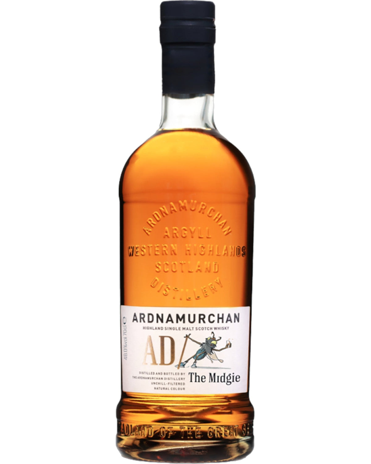 Schwarzbach Spirits Ardnamurchan Midgie Release Highland Single Malt Whisky in einer 0,7 Liter Flasche