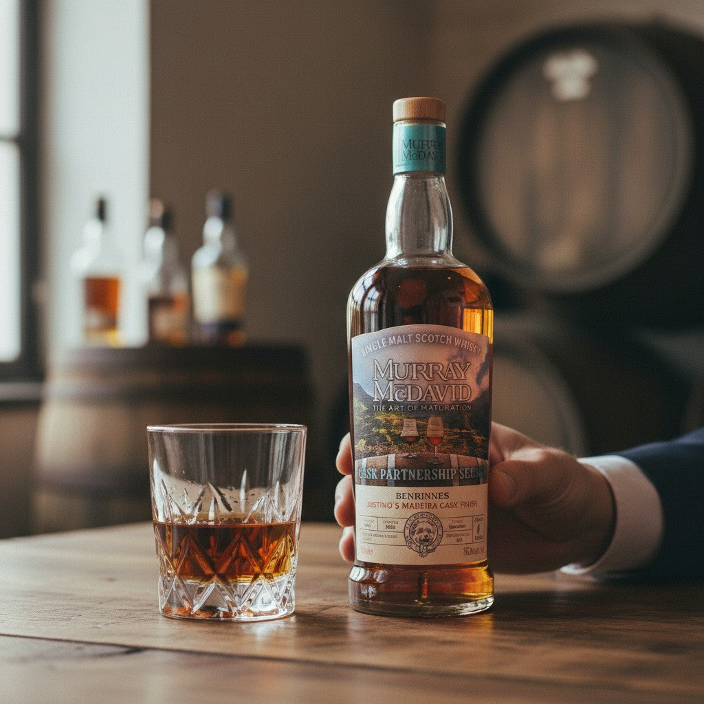 Schwarzbach Spirits Benrinnes 8 Jahre Madeira Cask Finish Single Malt Scotch Whisky, 55,7% Vol., 700ml