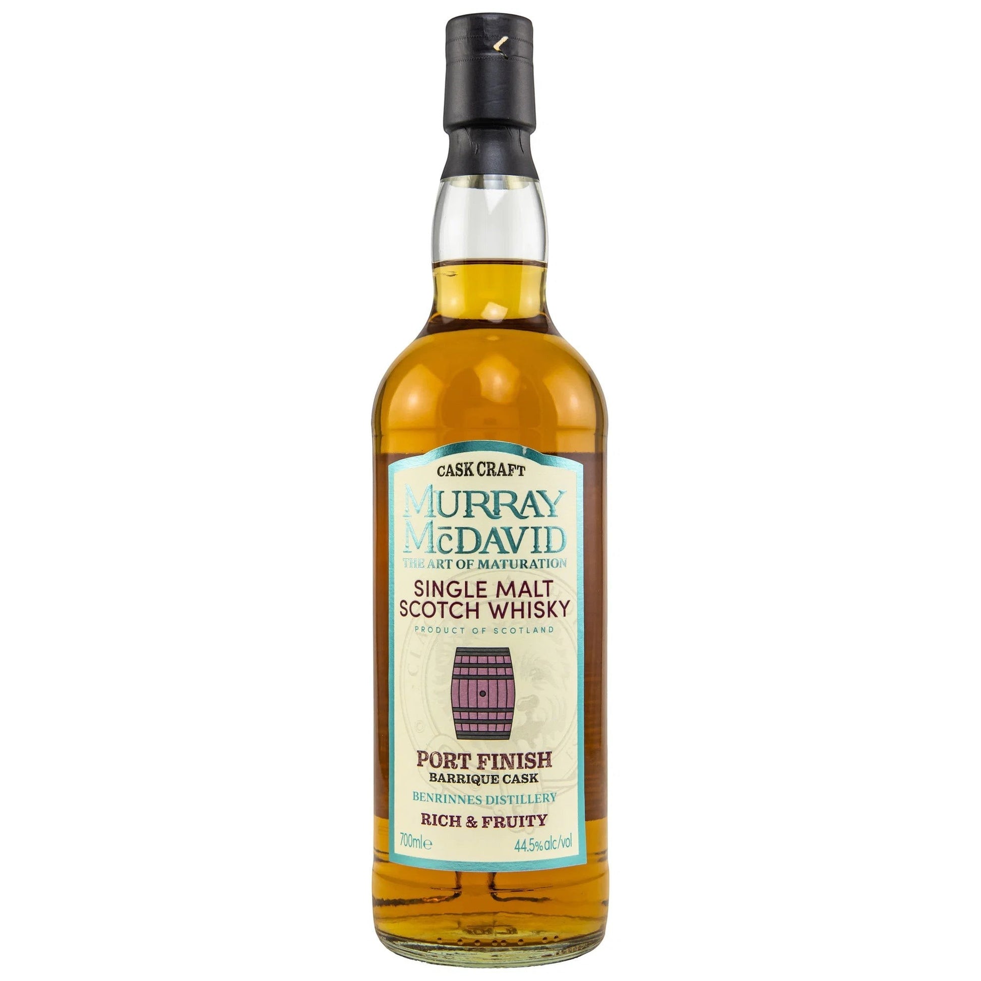 Schwarzbach Spirits Benrinnes Murray McDavid Single Malt Whisky mit Tawny Port Cask Finish in 0,7l Flasche