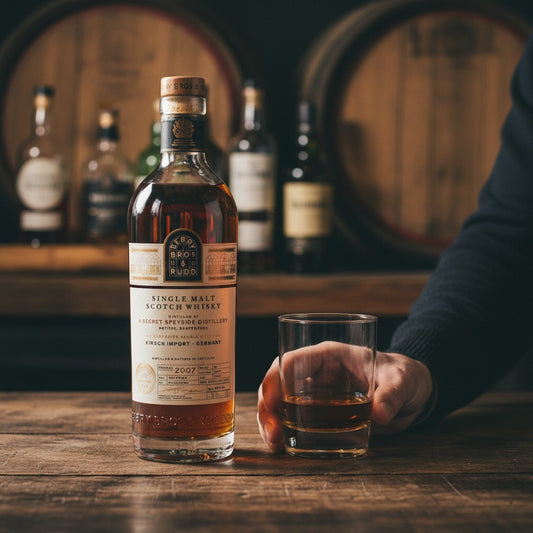 Schwarzbach Spirits: Berry Bros. & Rudd Single Malt Scotch Whisky, 18 Jahre, 65,4% Vol., dunkle Früchte, Gewürze, Eiche, First Fill Puncheon