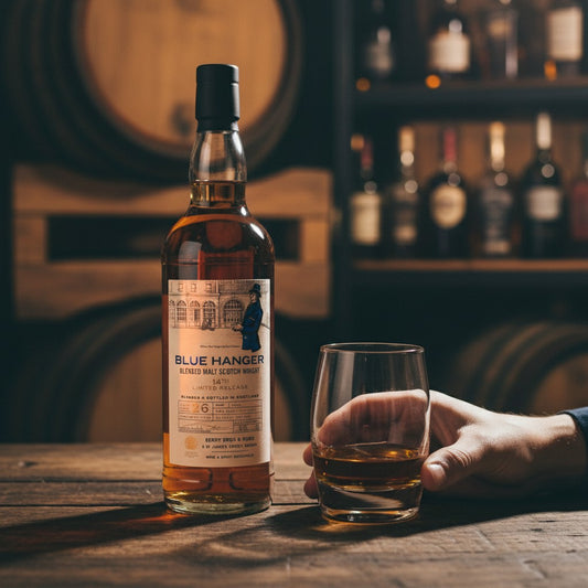 Schwarzbach Spirits Blue Hanger 26 Jahre Blended Malt Scotch Whisky, 45,6% Vol., limitierte Edition No. 14