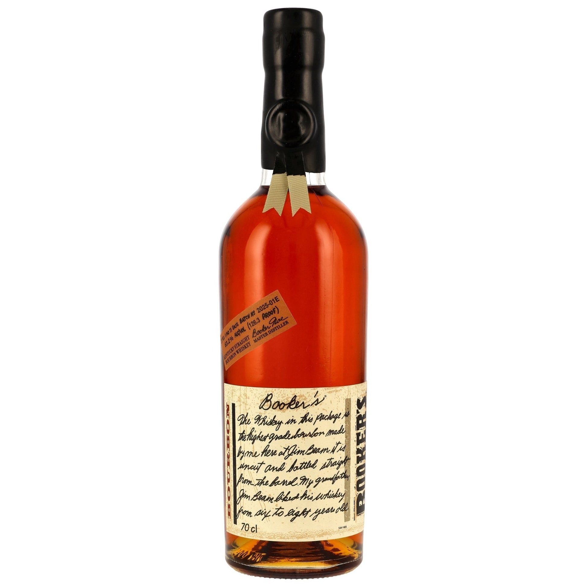 Schwarzbach Spirits Booker's Bourbon 2025-01, 63,2% Vol., Small Batch, Kentucky Straight Bourbon Whiskey, 70cl