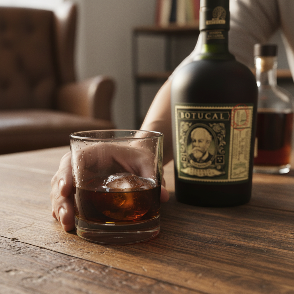 Schwarzbach Spirits Botucal Reserva Exclusiva aged rum, 40% Vol., amber color, 70cl bottle.