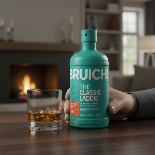 Schwarzbach Spirits Bruichladdich The Classic Laddie Sherry Cask Edition Islay Single Malt Scotch Whisky, 50% Vol. 700ml bottle.