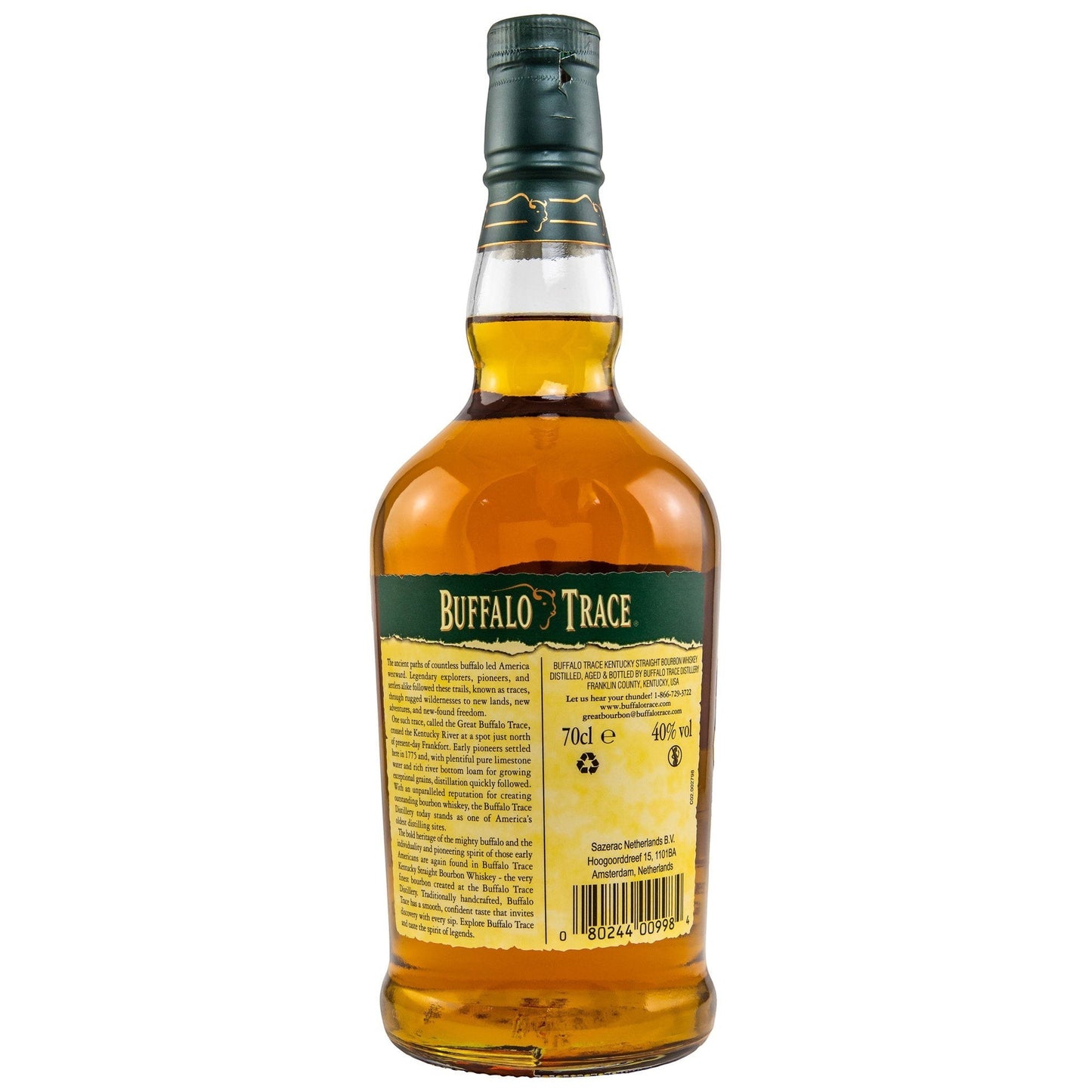 Schwarzbach Spirits Buffalo Trace Kentucky Straight Bourbon Whiskey 45% Vol. 70cl Flasche