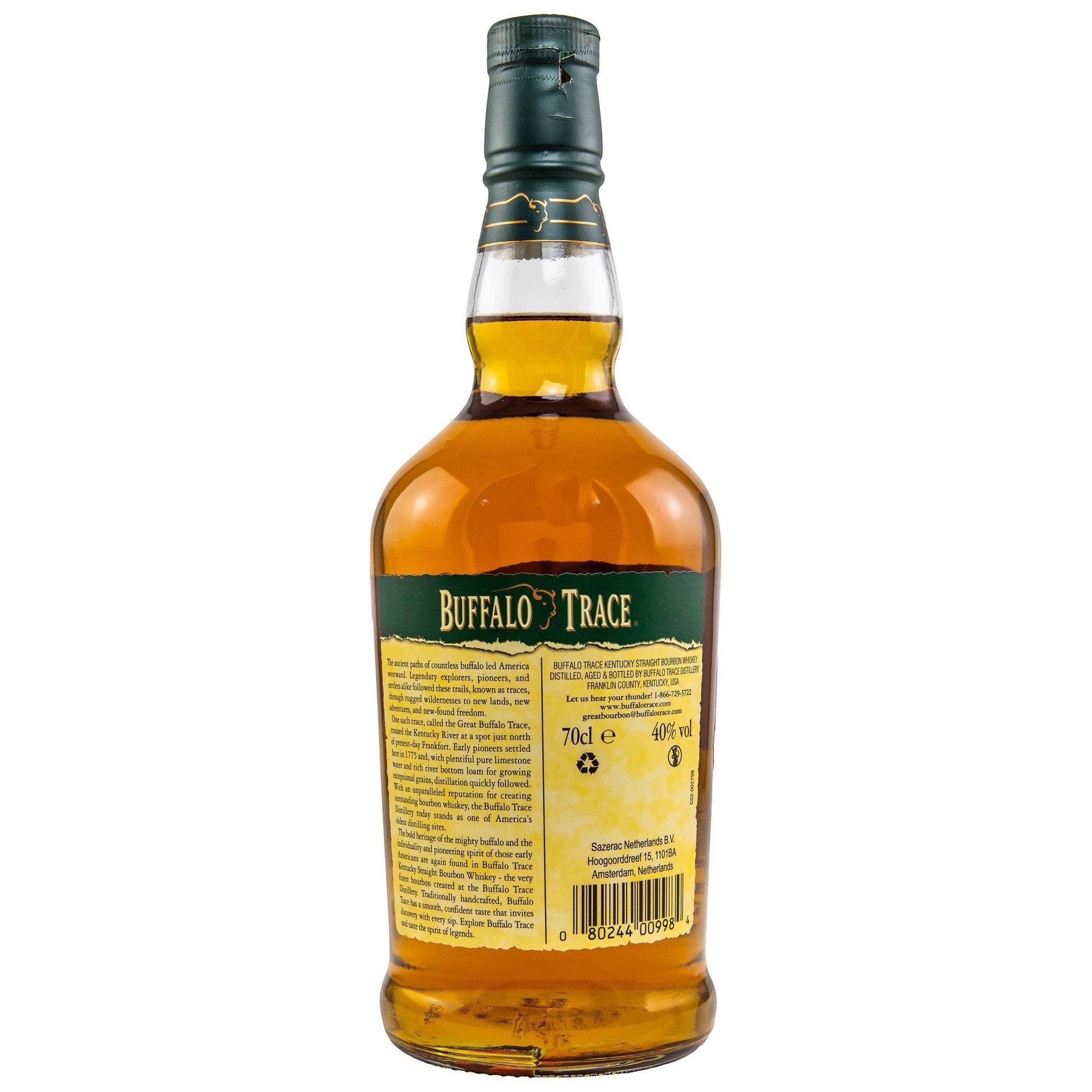 Schwarzbach Spirits Buffalo Trace Kentucky Straight Bourbon Whiskey 45% Vol. 70cl Flasche