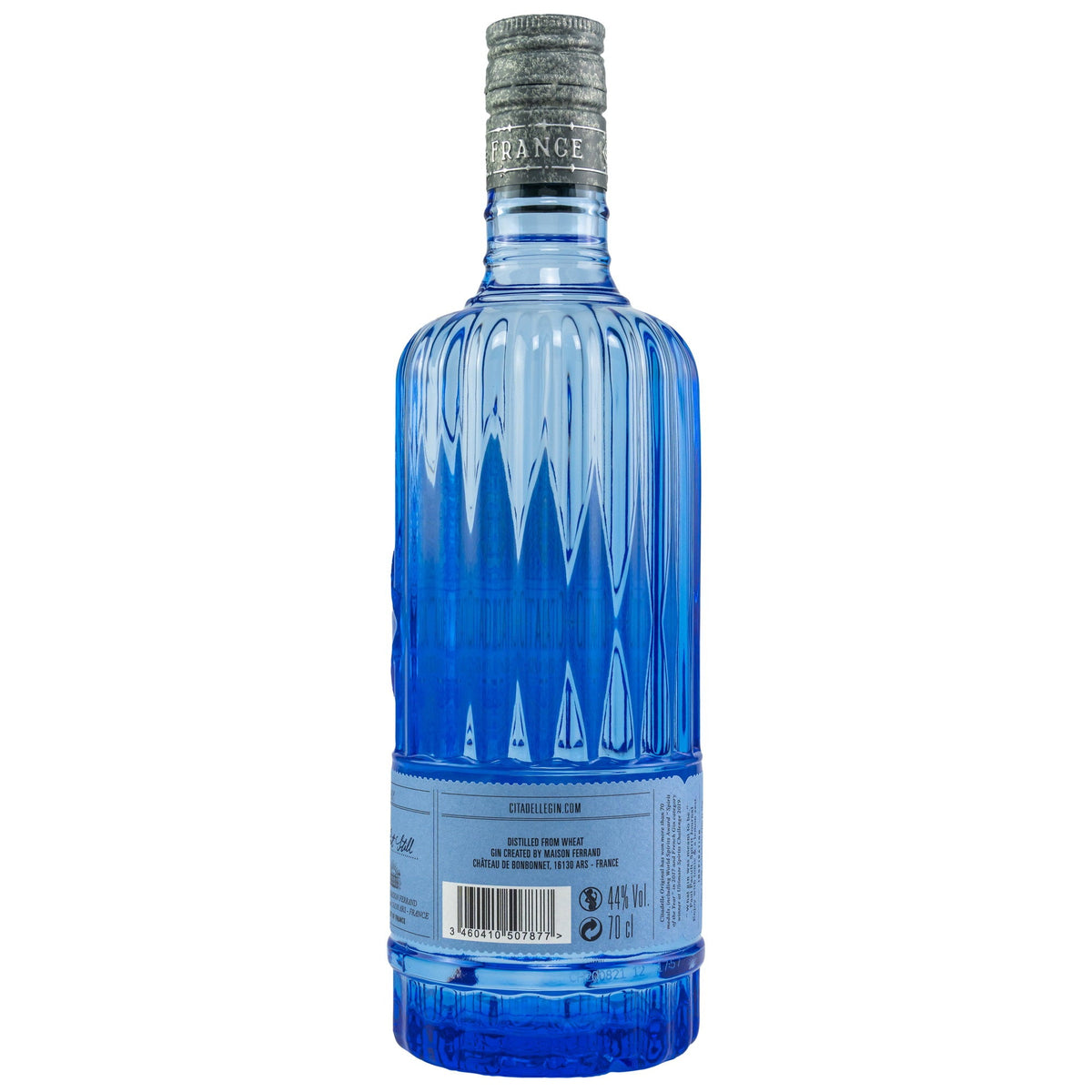 Schwarzbach Spirits Citadelle Original Dry Gin in der markanten blauen 0,7-Liter-Flasche mit 44% Vol.
